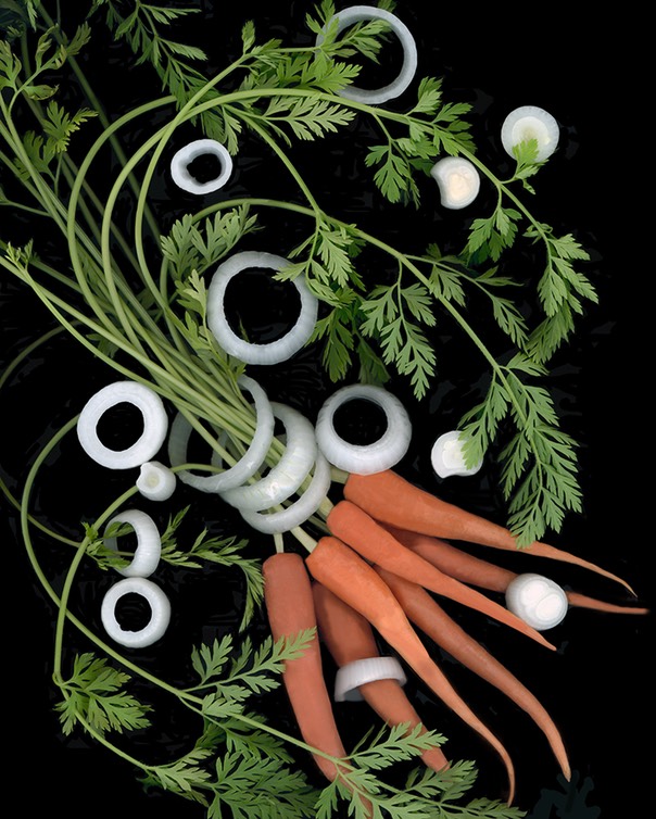 CARROTS AND ONION